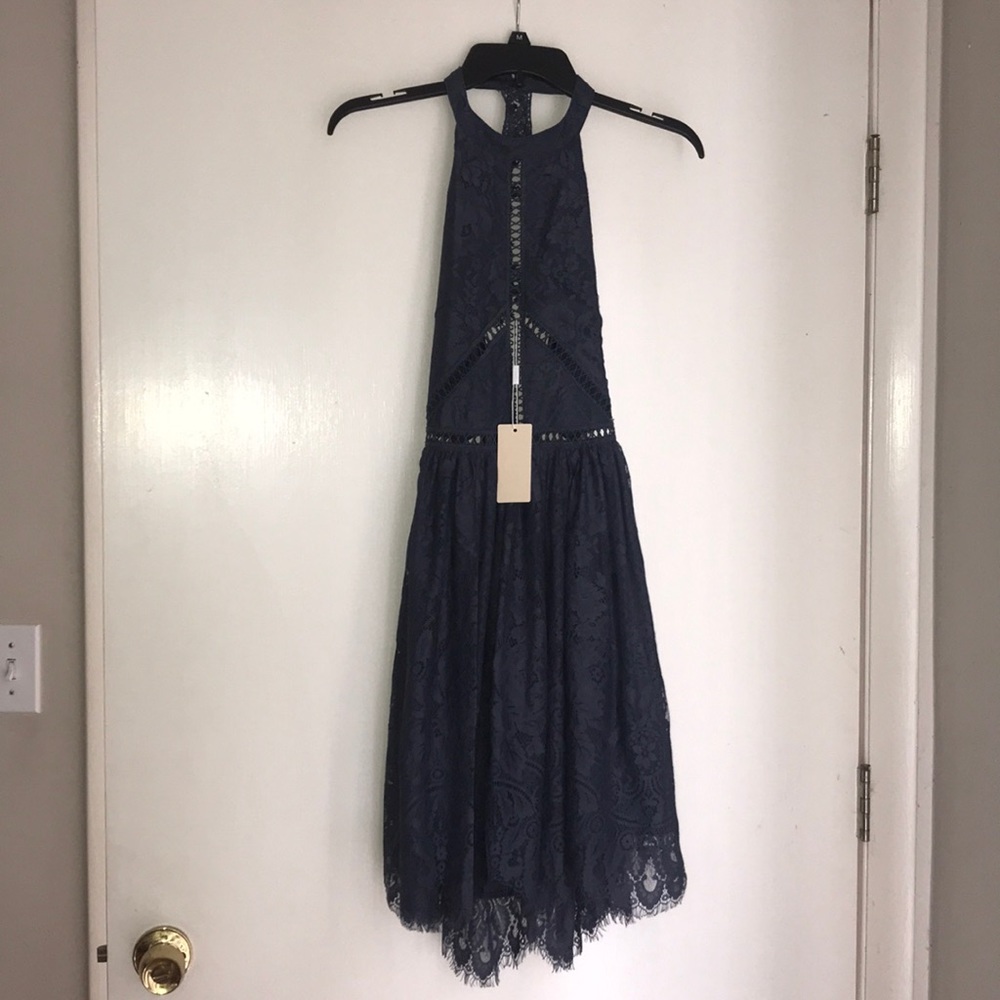 Blue lace dress “two sisters the label”